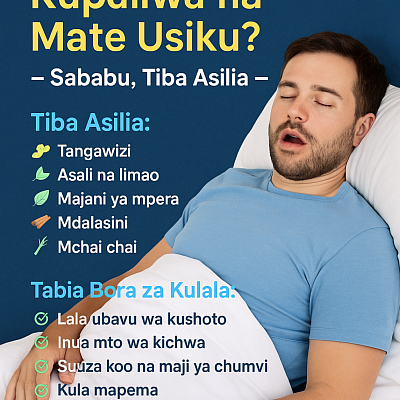 Kupaliwa na mate ukiwa umelala